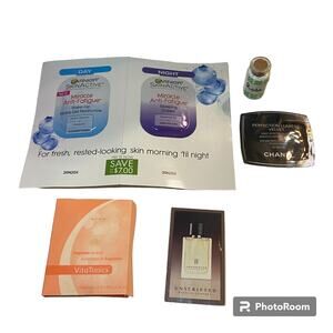 Variety Beauty Lot Bath Salts Chanel Moisturizer Fragrance Junk Drawer